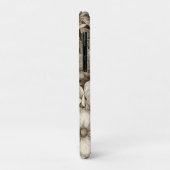  bloemsepiapatroon (4) Case-Mate iPhone case (Achterkant/links)