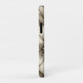  bloemsepiapatroon (4) Case-Mate iPhone case (Achterkant/rechts)