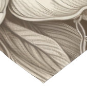  bloemsepiapatroon (4) tafelkleed (Gekanteld)