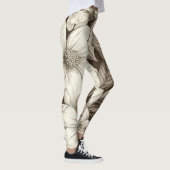  bloemsepiapatroon (6) leggings (Rechts)