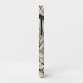  bloemsepiapatroon (9) Case-Mate iPhone case (Achterkant/links)