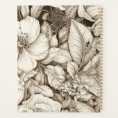  bloemsepiapatroon (9) planner (Achterkant)