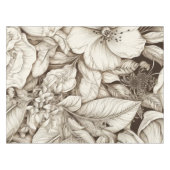  bloemsepiapatroon (9) tafelkleed (Voorkant (Horizontaal))