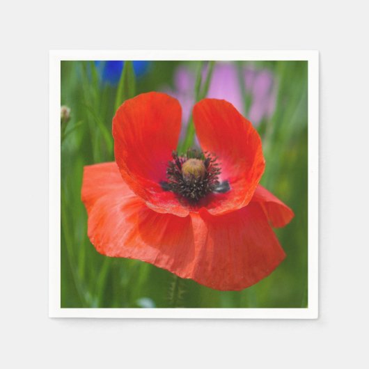 Bloemservetten Servet (Voorkant)