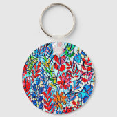 Bloemsleutelhanger Sleutelhanger (Voorkant)