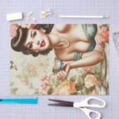  bloemspeld omhoog tissuepapier (Craft)