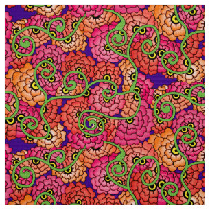 Bloemspieren - Warm Stof