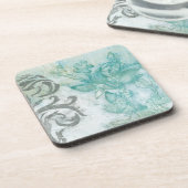 Bloemspuit II Bier Onderzetter (Linkerzijde)