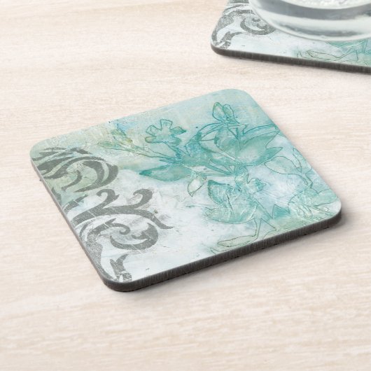 Bloemspuit II Bier Onderzetter (Linkerzijde)