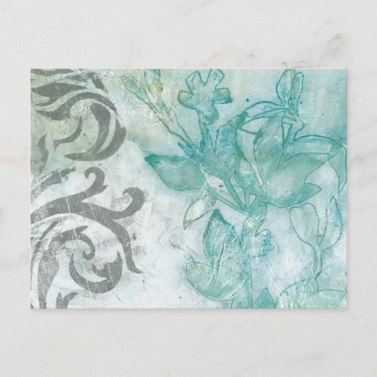 Bloemspuit II Briefkaart (Voorkant)