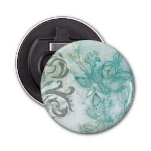 Bloemspuit II Button Flesopener