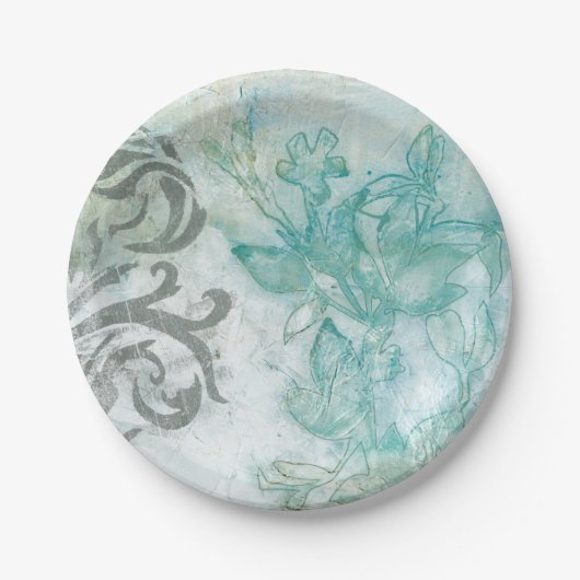 Bloemspuit II Papieren Bordje (Voorkant)