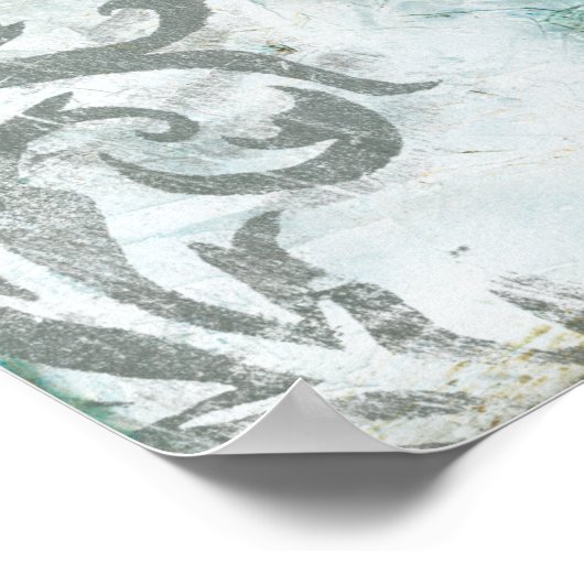 Bloemspuit II Poster (Hoek)