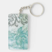 Bloemspuit II Sleutelhanger (achterkant)