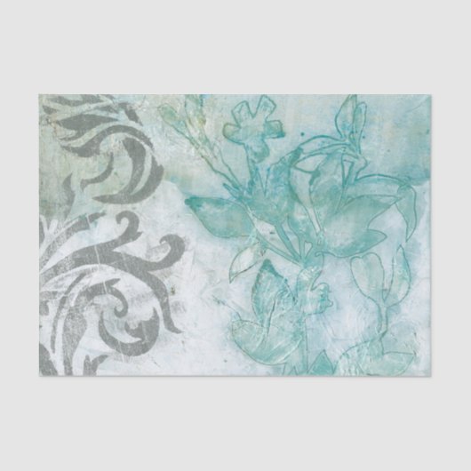 Bloemspuit II Tissuepapier (Voorkant)