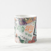  bloemstempel collectie koffiemok (Center)