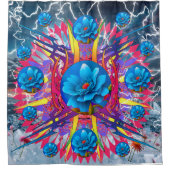 bloemster douchegordijn (Voorkant)