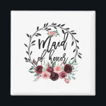 Bloemster van het Honor Shower Wedding Bachelorett Magneet<br><div class="desc">Bloem Maid of Honor Douche Bruiloft Bachelorette Party Schattige</div>