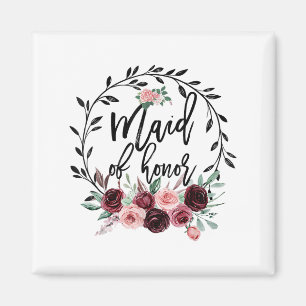 Bloemster van het Honor Shower Wedding Bachelorett Magneet
