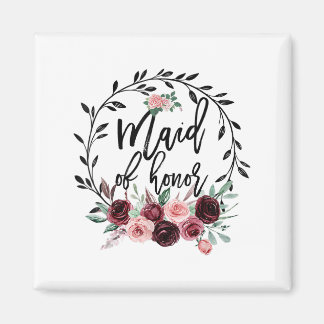 Bloemster van het Honor Shower Wedding Bachelorett Magneet