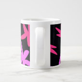 Bloemsterren Grote Koffiekop (Achterkant)