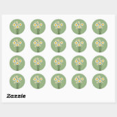Bloemsticker - Bloom & Stick Ronde Sticker (Vel)