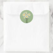 Bloemsticker - Bloom & Stick Ronde Sticker (Tas)