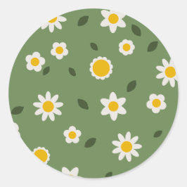 Bloemsticker - Bloom & Stick Ronde Sticker