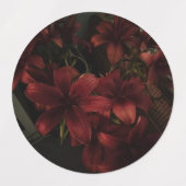 bloemstickers labels (Design 2)