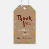 Bloemstijl Cadeaulabel (Voorkant)