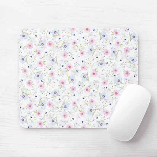 Bloemstijl Mousepad Muismat (Met muis)