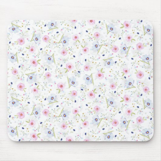 Bloemstijl Mousepad Muismat (Voorkant)