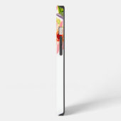Bloemstil iPhone hoesje (Linkerkant)