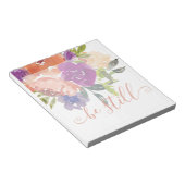 Bloemstil  notitieblok (Schuin)