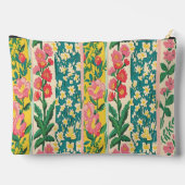 Bloemstrepen Etui (Achterkant)