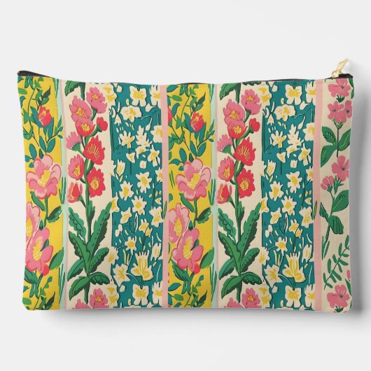 Bloemstrepen Etui (Achterkant)