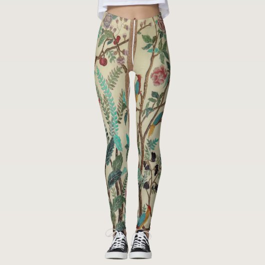 BLOEMSTREPEN LEGGINGS (Voorkant)