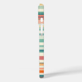 Bloemstrepen Retro (R) Case-Mate iPhone Case (Achterkant / Links)