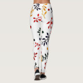 Bloemstroom: Leggings met patroon (Achterkant)