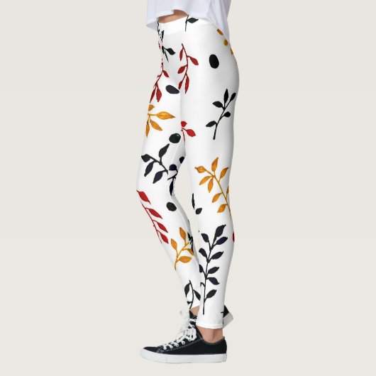 Bloemstroom: Leggings met patroon (Links)