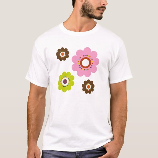 Bloemstroom Meisjes Tee Shirt (Voorkant)