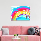 BloemStudio Canvas Afdruk (Insitu (Woonkamer))