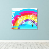 BloemStudio Canvas Afdruk (Insitu (Houten vloer))