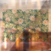 Bloemstuk 101cm * 71cm Raamsticker (Vel 2)