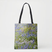 Bloemstuk Bergweide Bloemen Tote Bag (Voorkant)