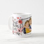 Bloemstuk Beste Moeder Ooit Foto Koffiemok (Voorkant links)