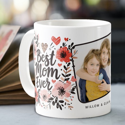 Bloemstuk Beste Moeder Ooit Foto Koffiemok