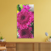 Bloemstuk canvasprint canvas afdruk (Insitu (Woonkamer))