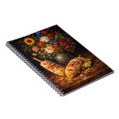 Bloemstuk Elote Stilleven | Monogram Notitieboek (Rechterzijde)