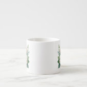 Bloemstuk espresso kop (Voorkant)